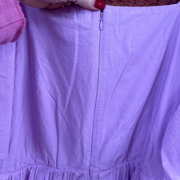 NWT Women's Lane Bryant Perfect Flutter Sleeve Dress W Eyelet Lace Sz 26 - Picture 2 of 10